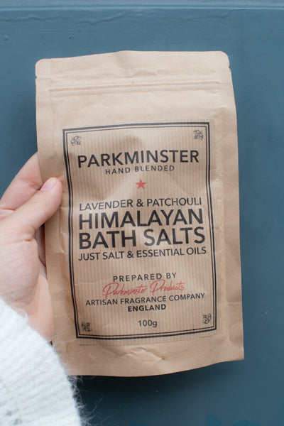Parkminster Lavender & Patchouli Bath Salts Sachet - The Mercantile London
