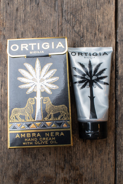 Ortigia Ambra Nera Hand Cream - The Mercantile London