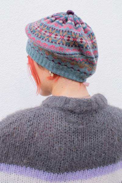 Eribé Alloa Lugano Rose Beret - The Mercantile London