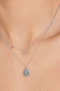Ania Haie Silver Rope T-Bar Necklace - The Mercantile London