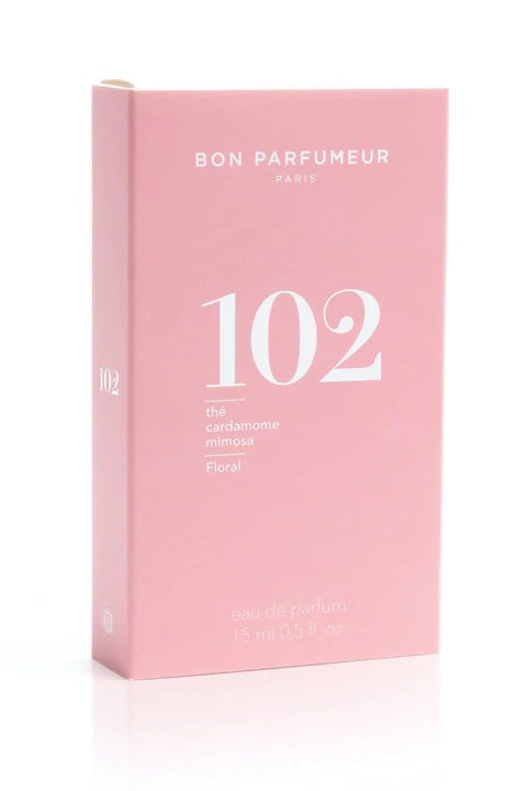 Bon Parfumeur Travel Size 102  Tea, Cardamom, & Mimosa Eau de Parfum - The Mercantile London