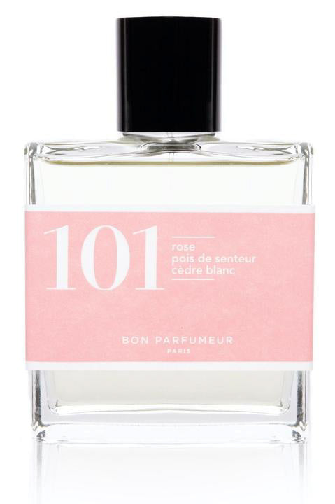 AW21 Bon Parfumeur 101 Rose, Sweet Pea & White Cedar Eau de Parfum - The Mercantile London