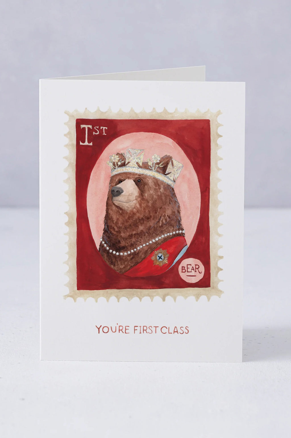 SS22 Mister Peebles First Class Card - The Mercantile London