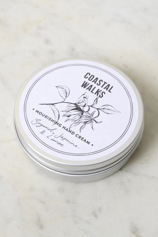 AW22 Norfolk Natural Living 100ml Coastal Walks Hand Cream Tin - The Mercantile London