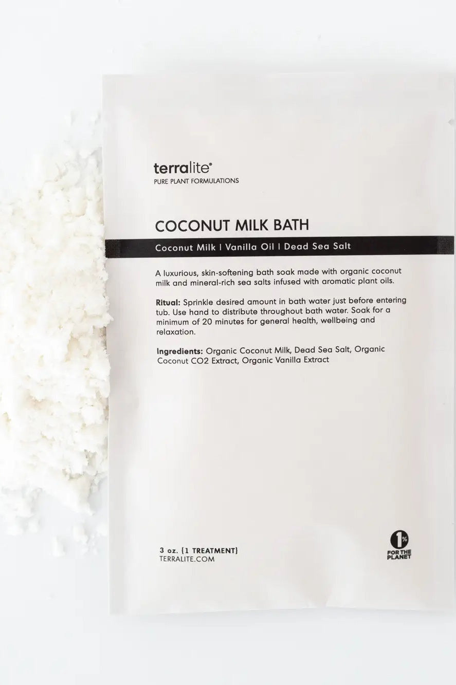 AW22 Organic Coconut Milk Bath Soak - The Mercantile London