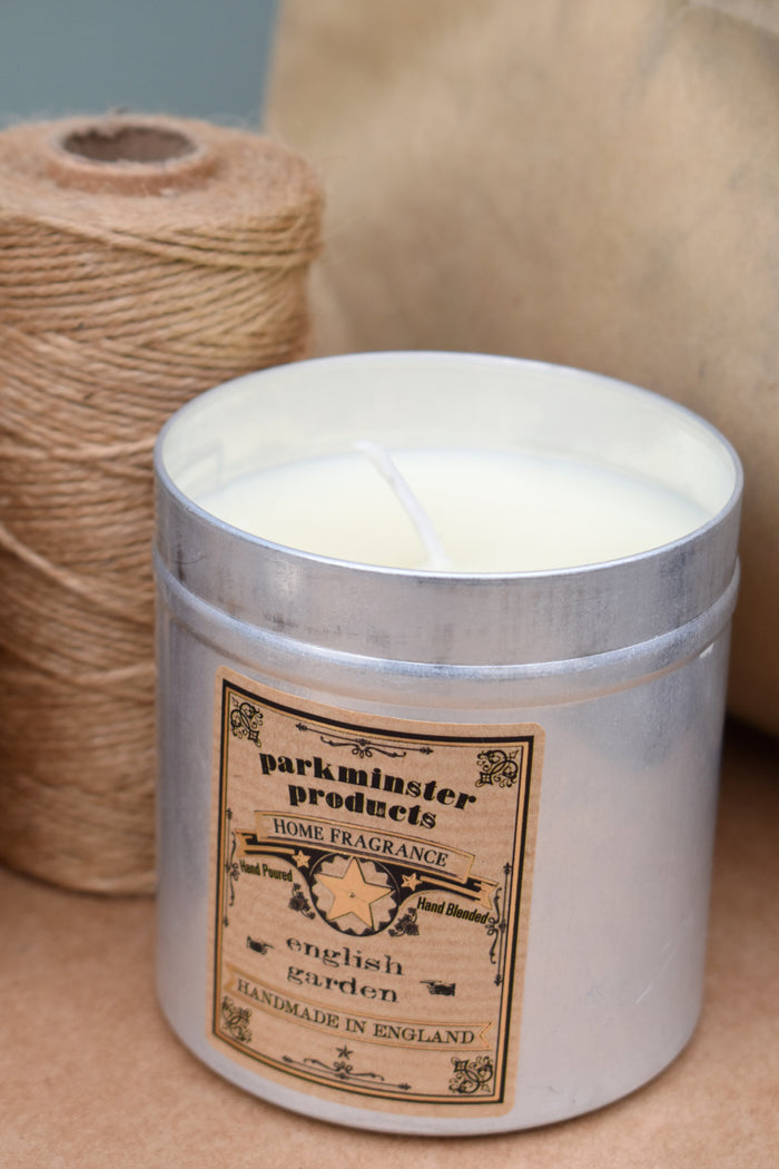 Parkminster English Garden Tin Candle - The Mercantile London