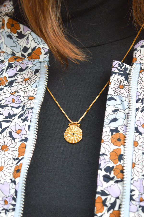 Une A Une Horus Medallion Necklace - The Mercantile London