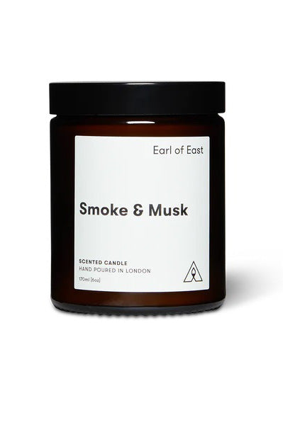 Earl of East Smoke & Musk Candle - The Mercantile London