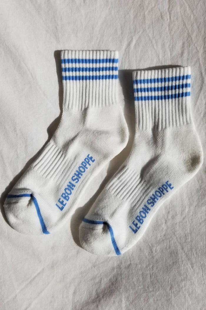 Le Bon Shoppe Girlfriend Ivory Socks - The Mercantile London