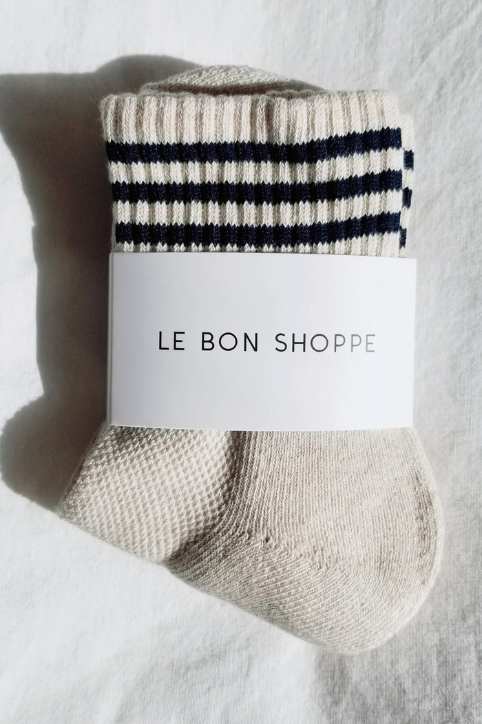 Le Bon Shoppe Girlfriend Oatmeal Socks - The Mercantile London