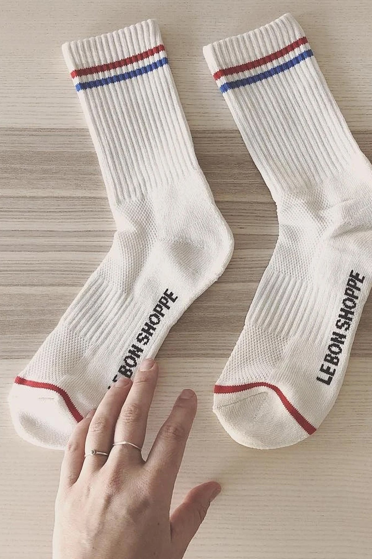 Le Bon Shoppe Boyfriend Milk Socks - The Mercantile London