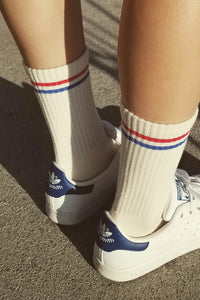 Le Bon Shoppe Boyfriend Milk Socks - The Mercantile London