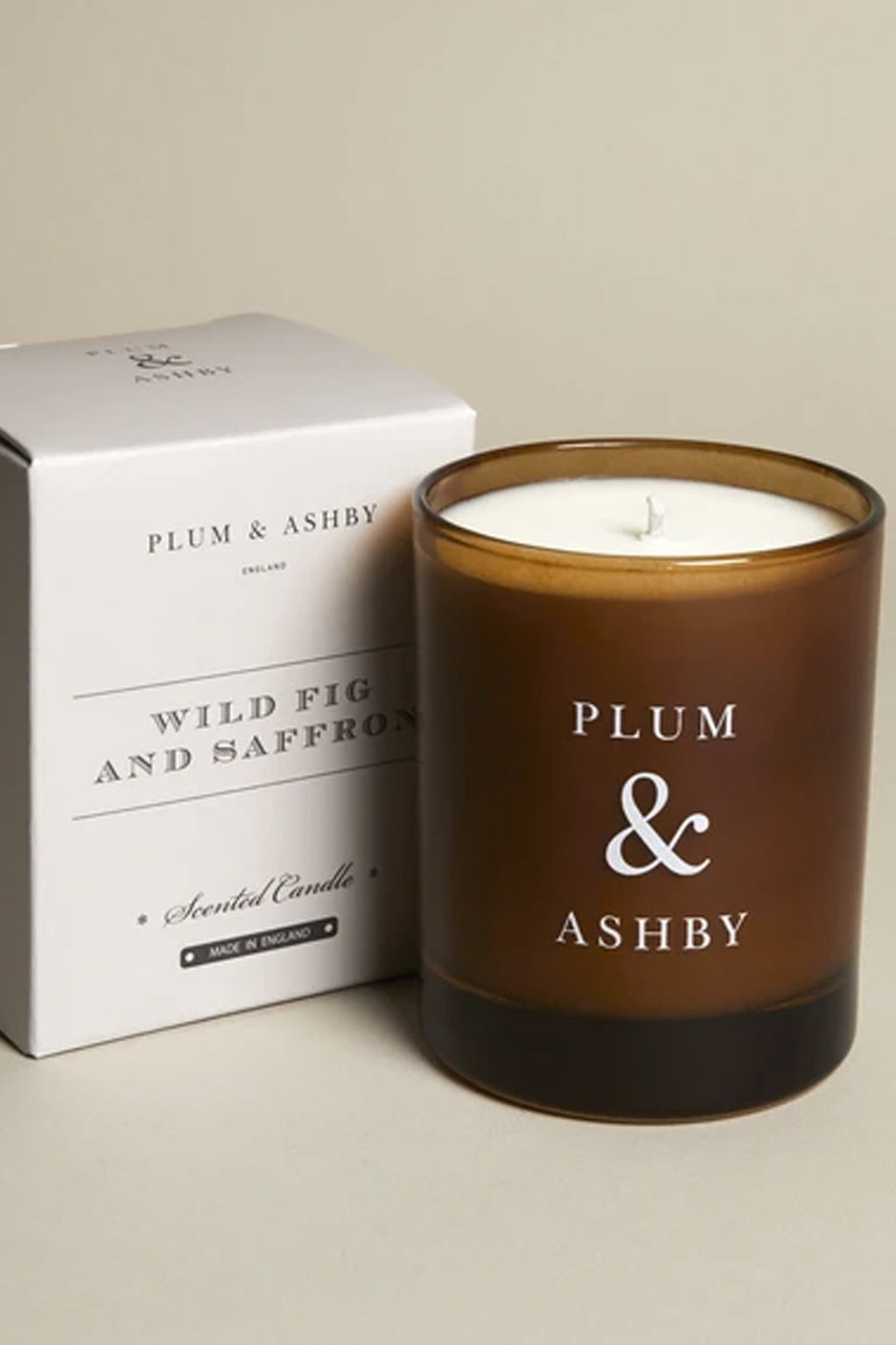 Plum & Ashby Wild Fig & Saffron Candle - The Mercantile London