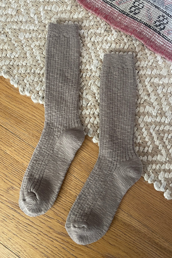 Le Bon Shoppe Cottage Flax Socks - The Mercantile London