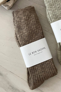 Le Bon Shoppe Cottage Flax Socks - The Mercantile London