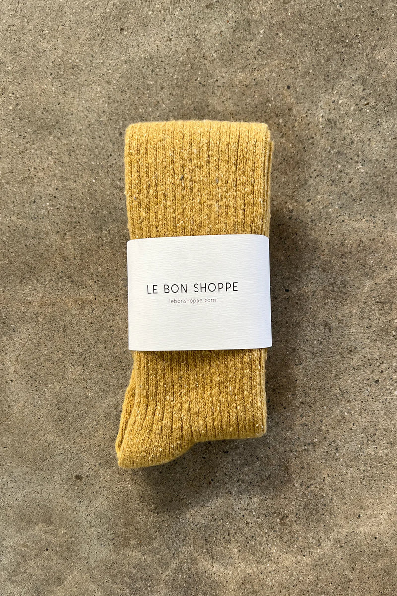 Le Bon Shoppe Arctic Mustard Socks - The Mercantile London