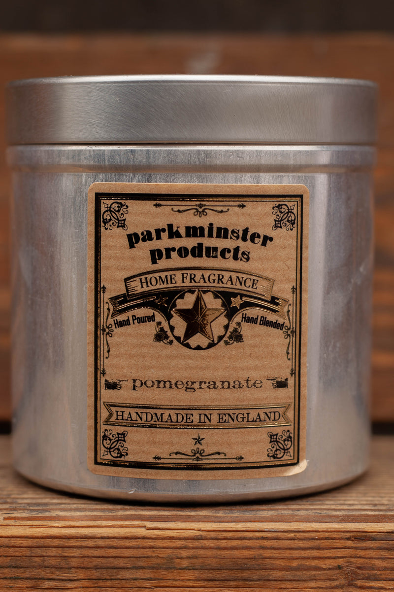Parkminster Pomegranate Tin Candle - The Mercantile London