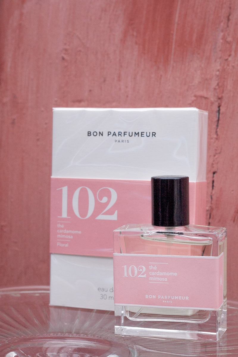Bon Parfumeur 102 Tea, Cardamom, Mimosa Perfume - The Mercantile London