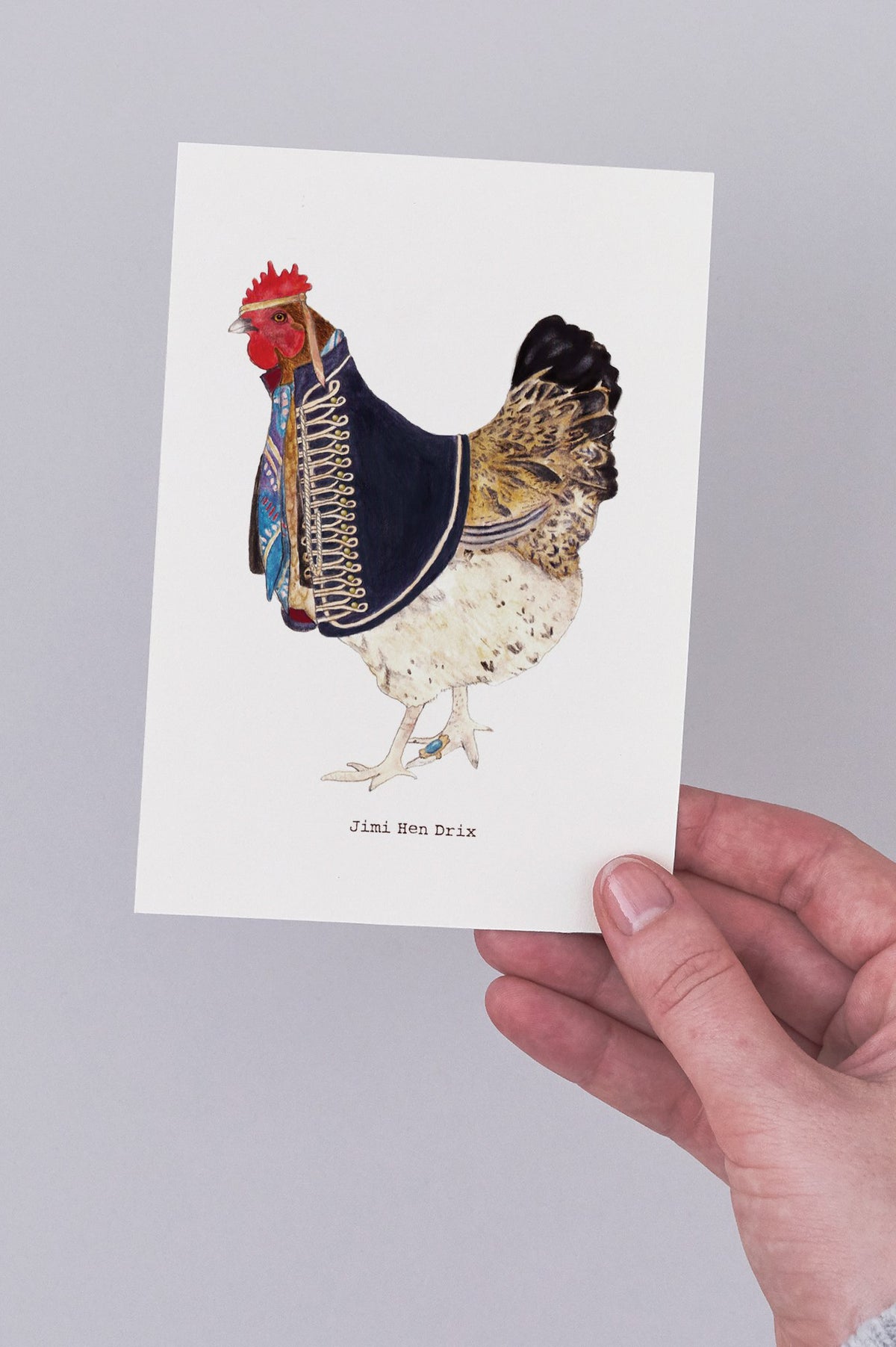 SS21 Mister Peebles Jimi Hen Drix Card - The Mercantile London