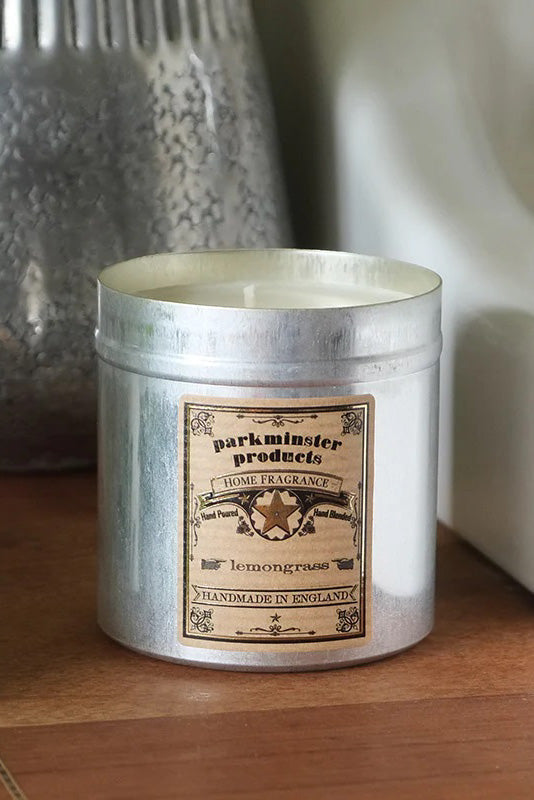 Parkminster Lemongrass Tin Candle - The Mercantile London