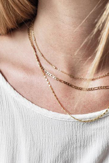 SS21 Transformation Freya Figaro Chain Necklace - The Mercantile London