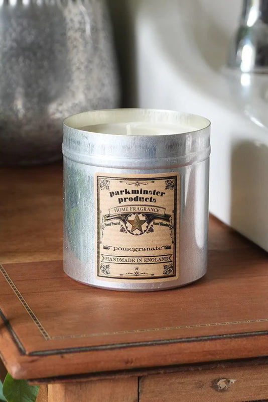 Parkminster Pomegranate Tin Candle - The Mercantile London
