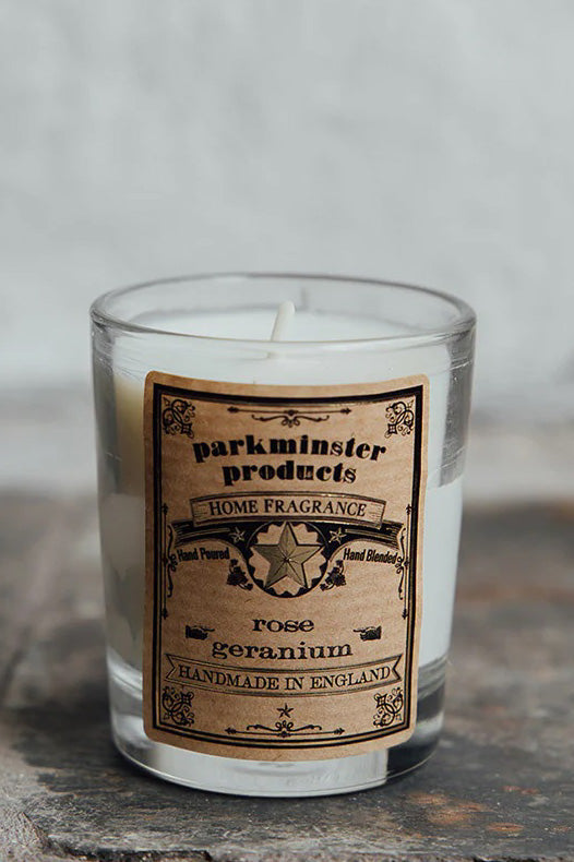 Parkminster Rose Geranium Candle - The Mercantile London