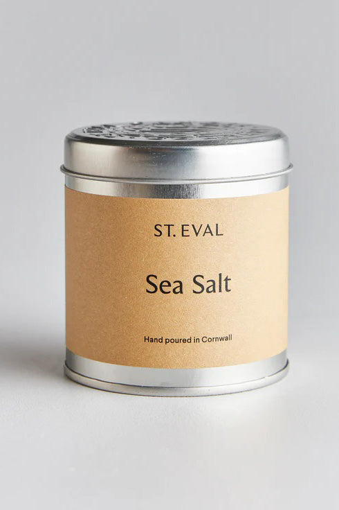 SS23 St. Eval Sea Salt Scented Tin - The Mercantile London