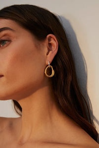 SS23 Shyla Meridean Silver & Gold Earrings - The Mercantile London