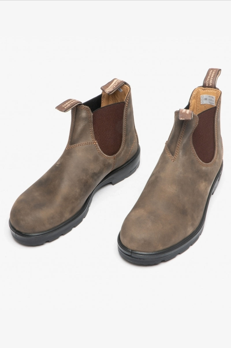 Blundstone Rustic Brown Leather Boots - The Mercantile London