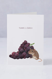 Mister Peebles Thanks A Bunch Card - The Mercantile London