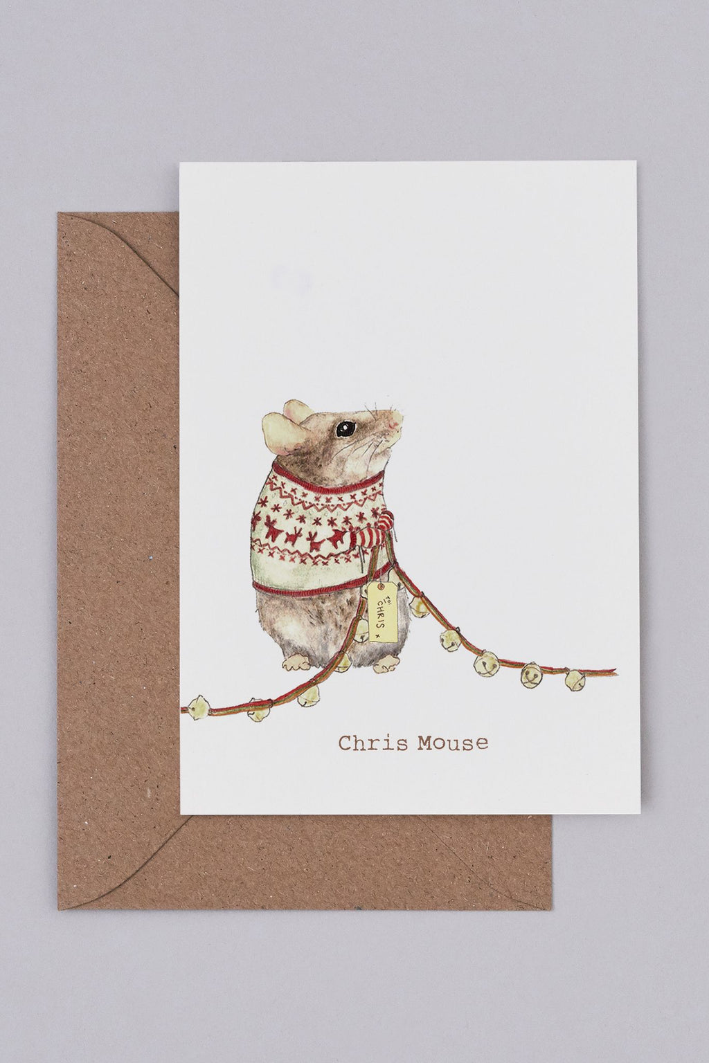 Mister Peebles Chris Mouse Card - The Mercantile London