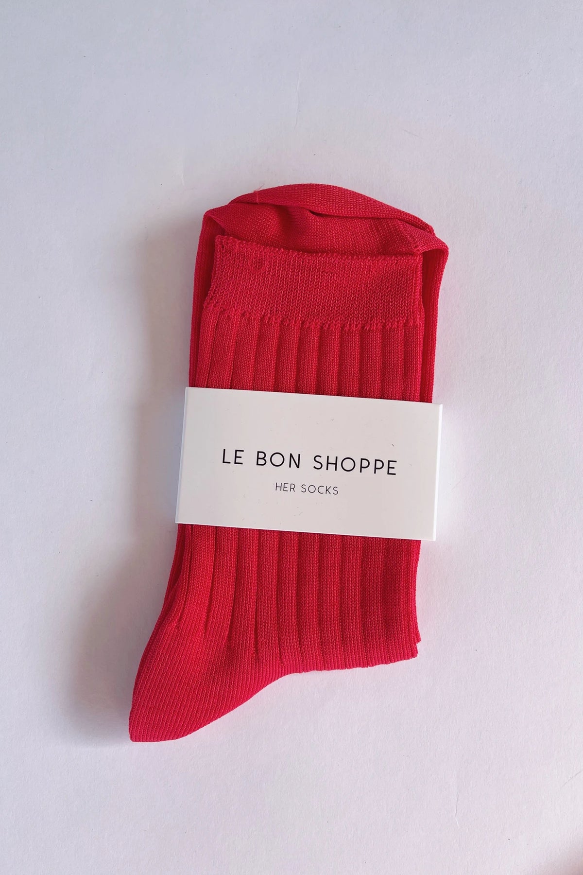 Le Bon Shoppe Her Classic Red Socks - The Mercantile London