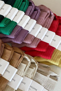 Le Bon Shoppe Her Classic Red Socks - The Mercantile London