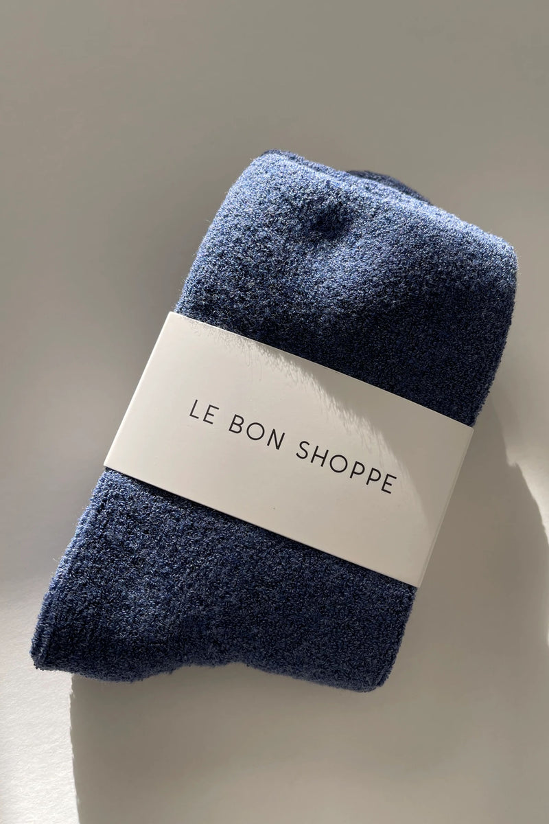 Le Bon Shoppe Cloud Bijou Blue Socks - The Mercantile London