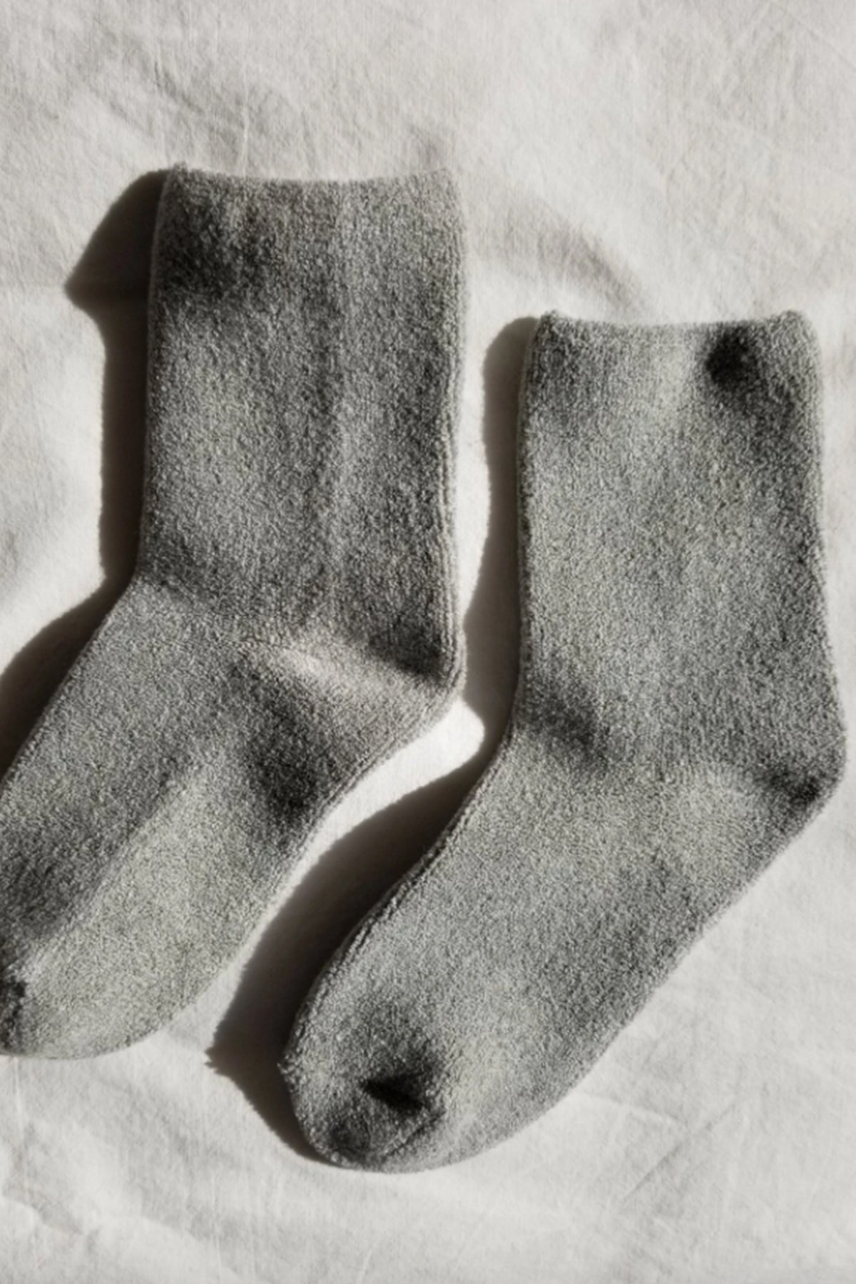 Le Bon Shoppe Cloud Heather Grey Socks - The Mercantile London