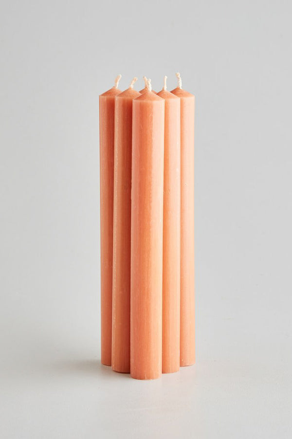 St. Eval Terracotta Dinner Candles - The Mercantile London