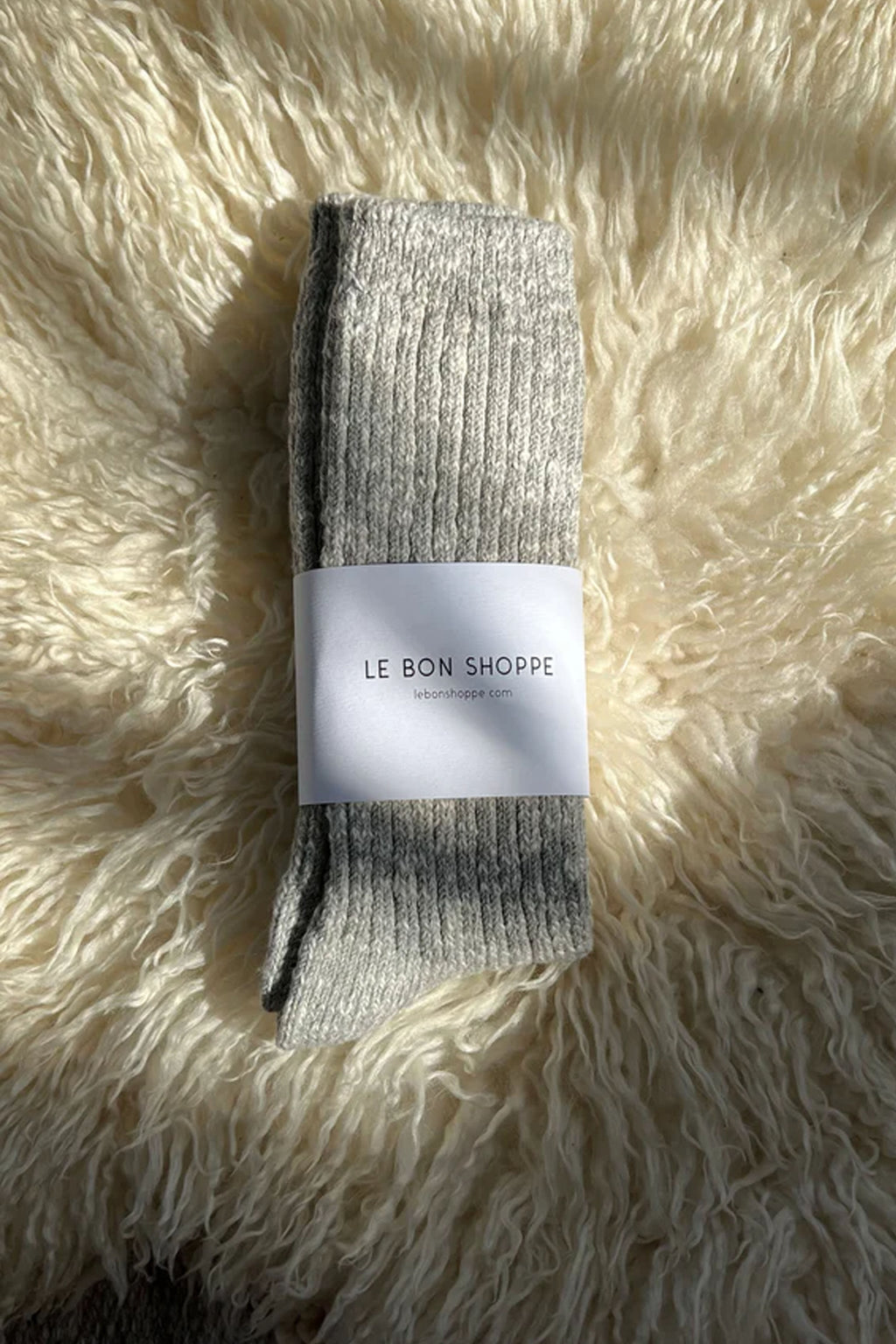 Le Bon Shoppe Cottage Heather Grey Socks - The Mercantile London