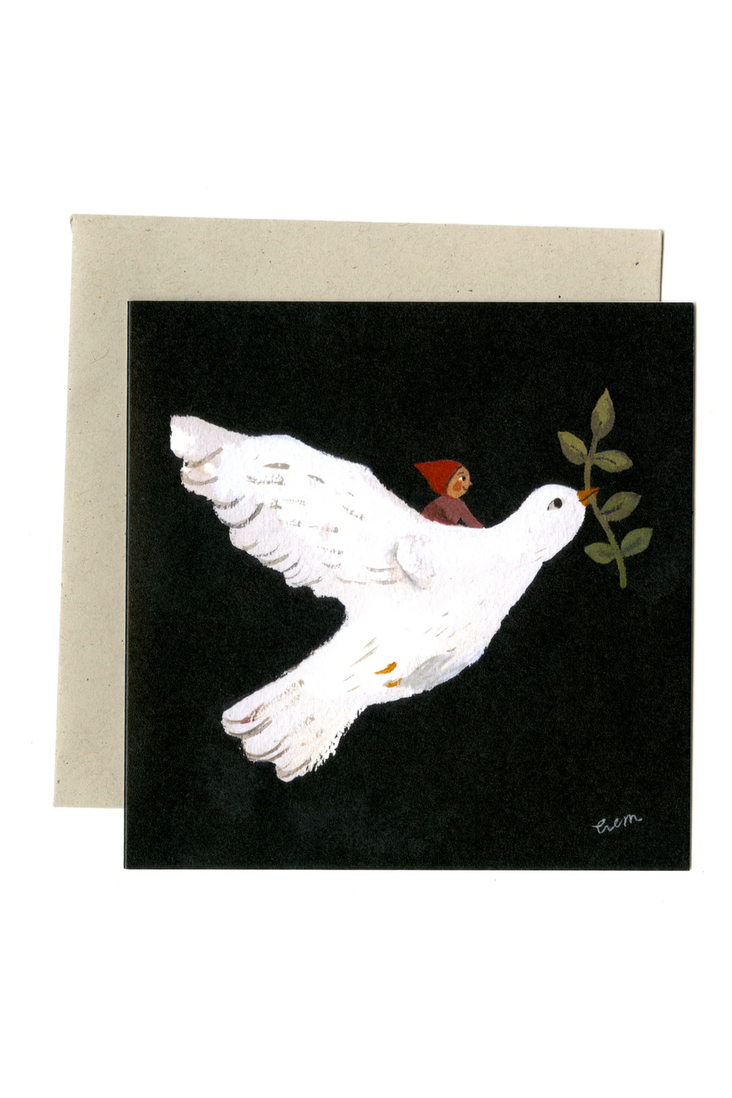 Gemma Koomen Peace Dove Card - The Mercantile London