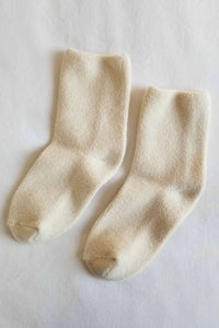 Le Bon Shoppe Cloud Ecru Socks - The Mercantile London