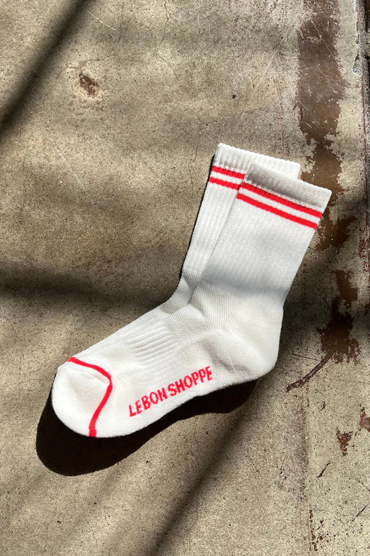 Le Bon Shoppe Boyfriend Clean White Socks - The Mercantile London