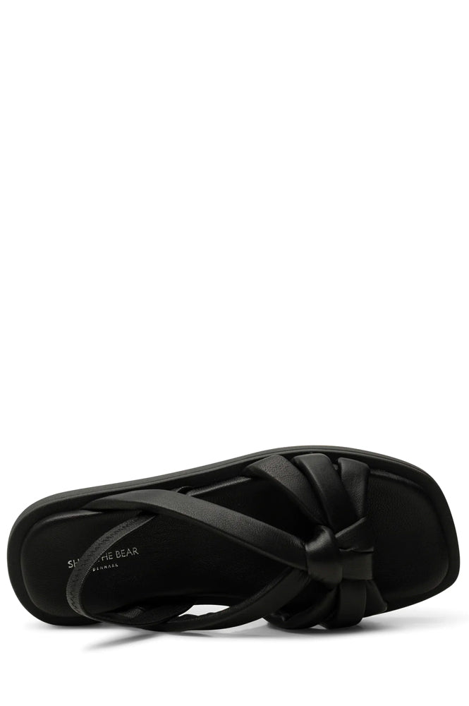 Shoe The Bear Krista Black Sandals - The Mercantile London