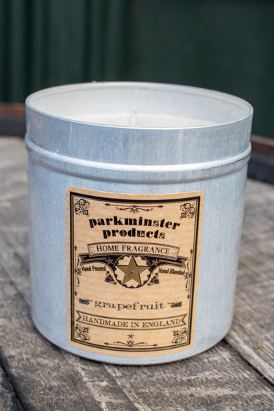 Parkminster Grapefruit Tin Candle - The Mercantile London