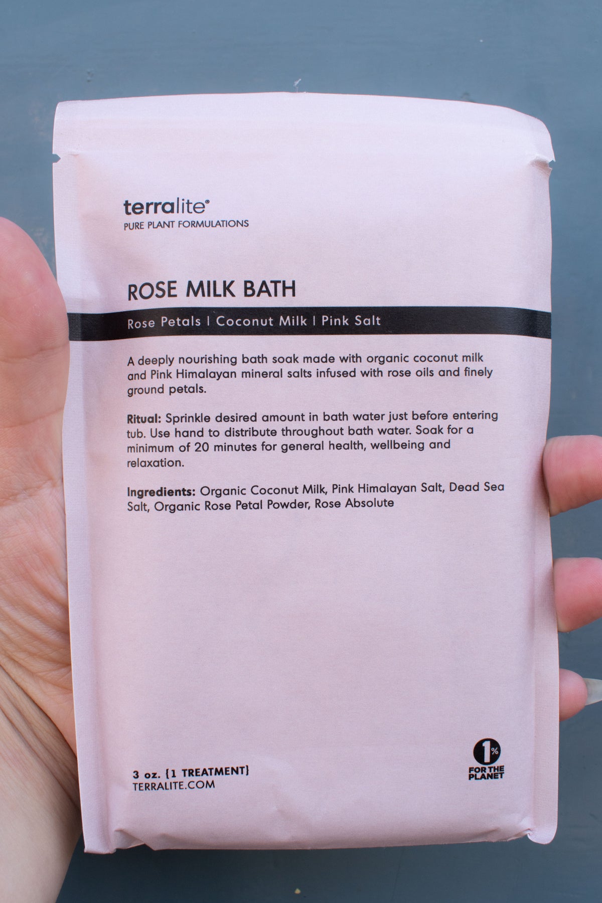 Organic Rose Milk Bath Soak - The Mercantile London