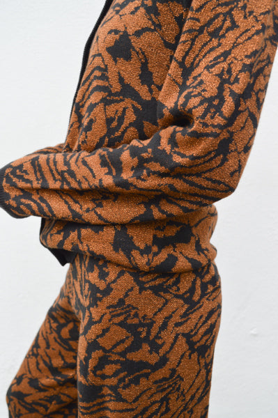 ICHI Meleo Toffee Trousers - The Mercantile London
