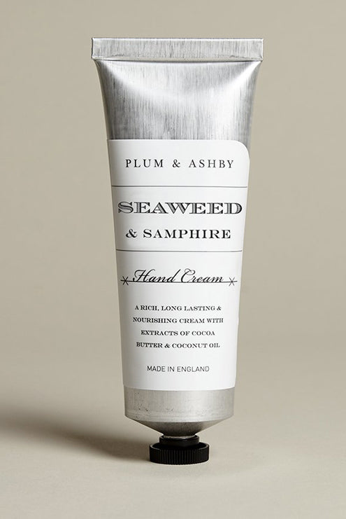 Plum & Ashby Seaweed & Samphire Hand Cream Tube - The Mercantile London