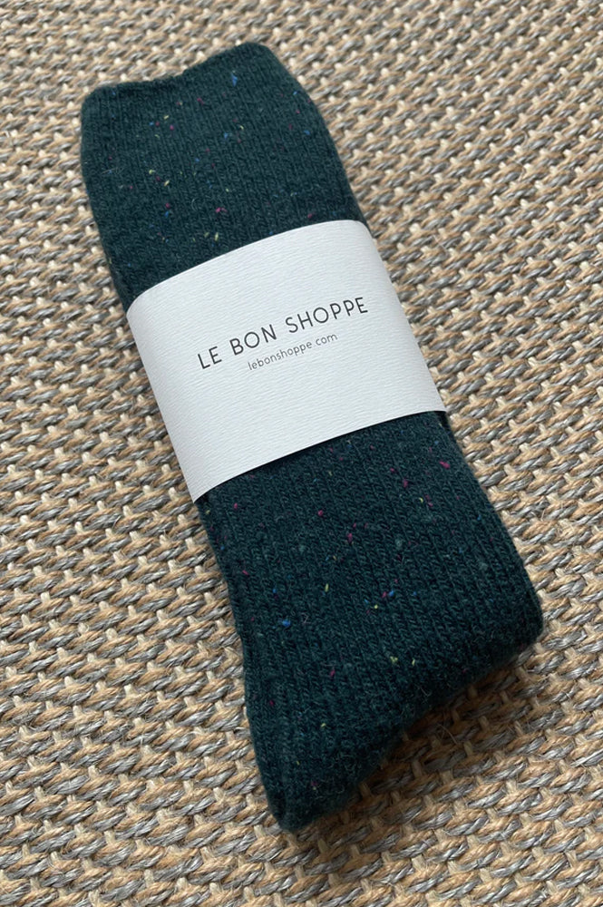 Le Bon Shoppe Snow Forest Socks - The Mercantile London