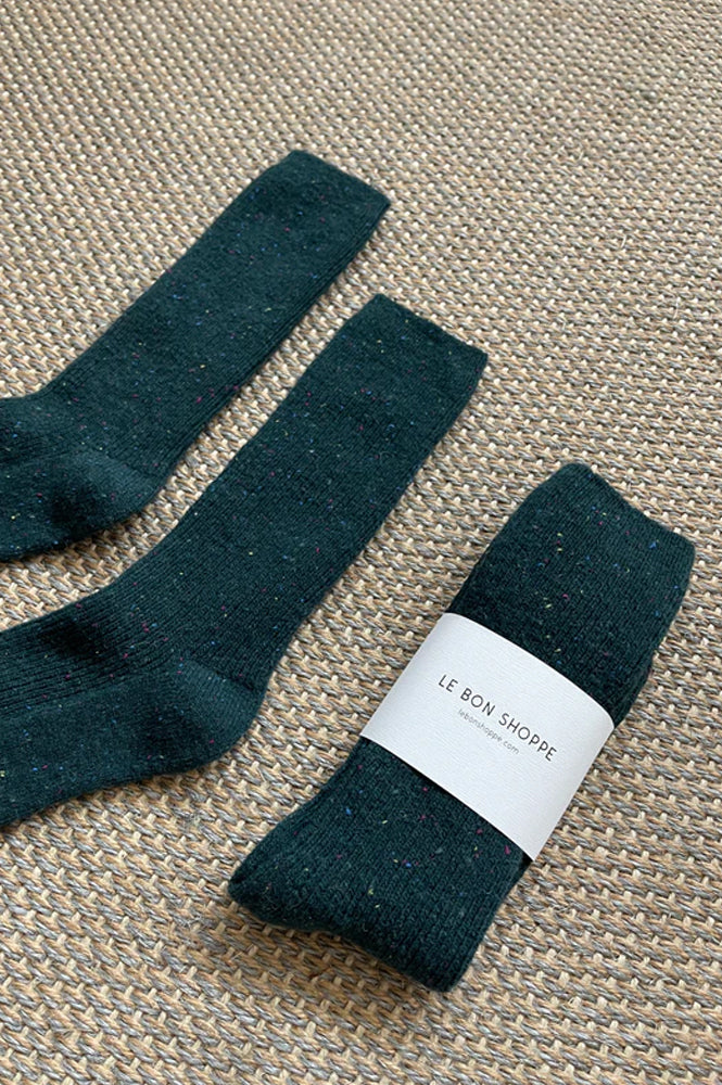Le Bon Shoppe Snow Forest Socks - The Mercantile London