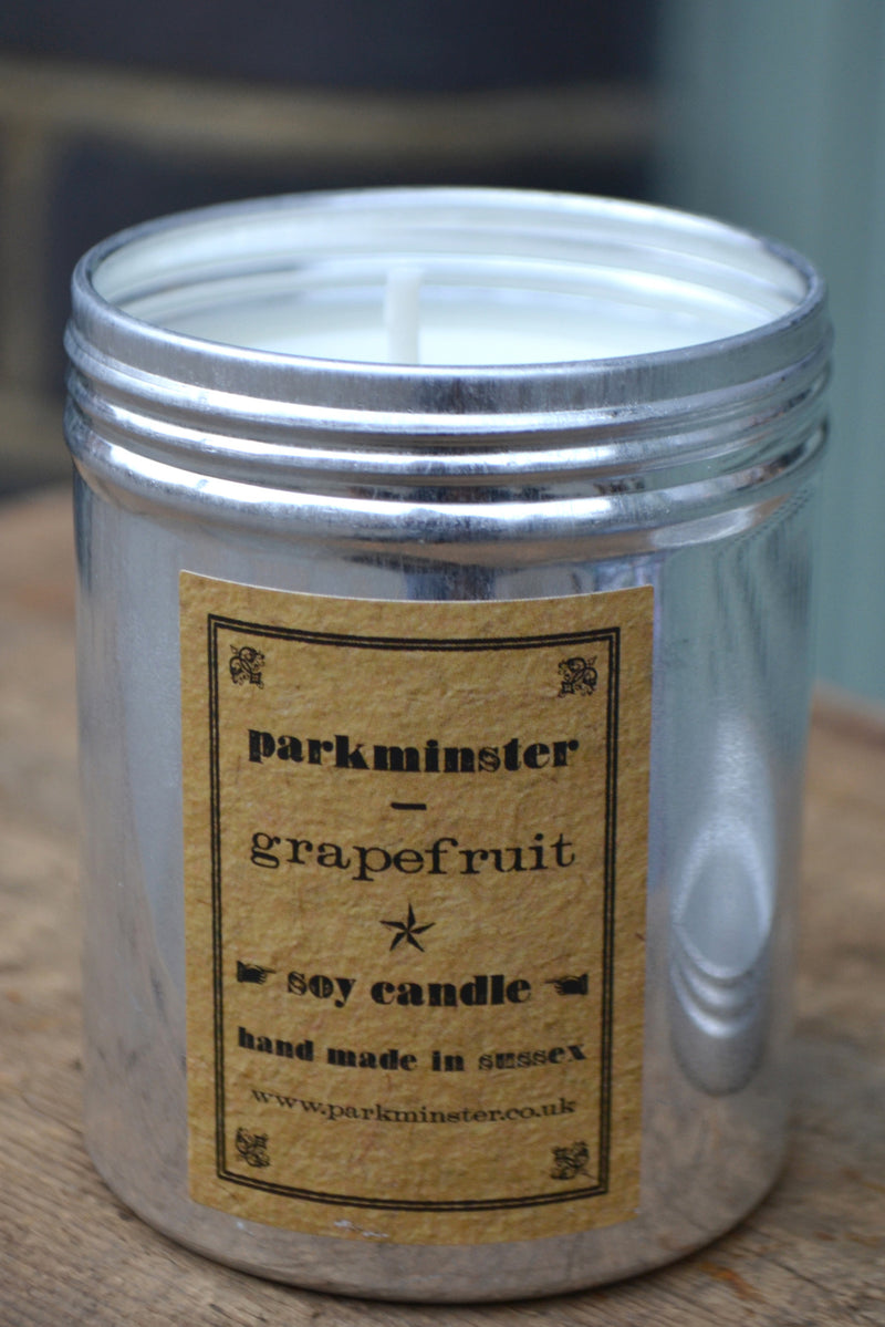 Parkminster Grapefruit Tin Candle - The Mercantile London