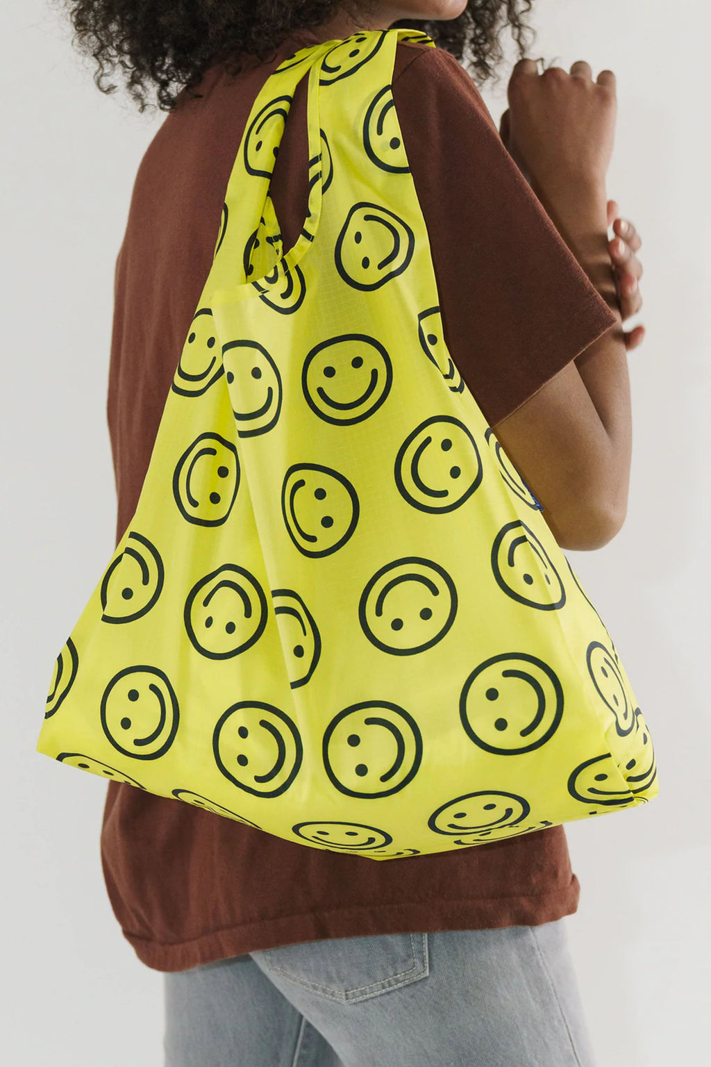 Baggu Standard Reusable Yellow Happy Bag - The Mercantile London